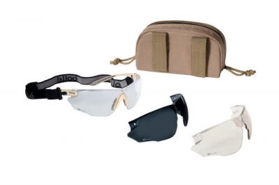 Bollé Ballistic Glasses Set Combat (Tan)
