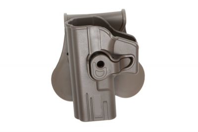 ASG Rigid Polymer Holster for Glock Left Hand (Dark Earth)
