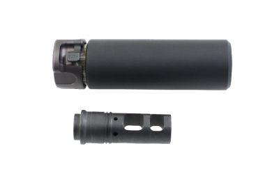 Angry Gun SOCOM 556 Silencer with Flash Hider - Short (Black)