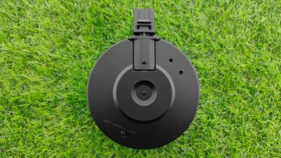 A&K AEG Electric Drum Mag for G39 3000rds (Black)