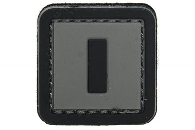 101 Inc PVC Velcro Patch "I"