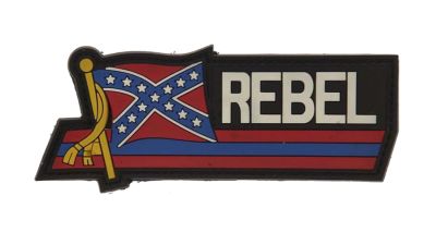 101 Inc PVC Velcro Patch "Rebel"