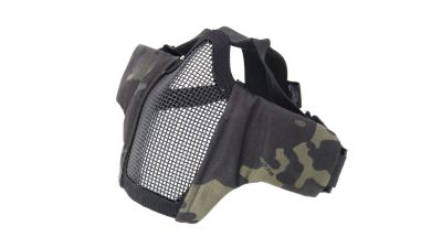 Viper Gen2 Cross Steel Mesh Mask (Black MultiCam)