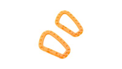 ZO Tactical Carabiner (Pack of 2) (Bravo Orange)