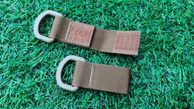 ZO Molle Velcro D-Loop (Pack of 2) (Olive)