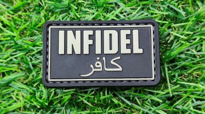 ZO PVC Velcro Patch "Infidel"