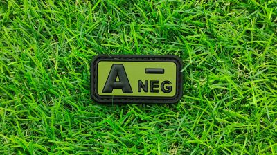 ZO PVC Velcro Patch "A-" (Olive)