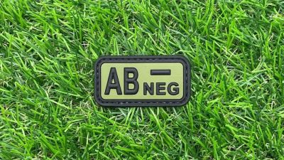 ZO PVC Velcro Patch "AB-" (Olive)