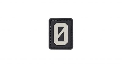 ZO PVC Velcro Patch "Number 0"