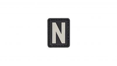ZO PVC Velcro Patch "Letter N"