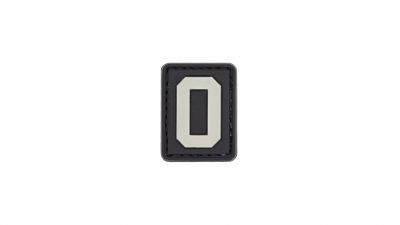 ZO PVC Velcro Patch "Letter O"