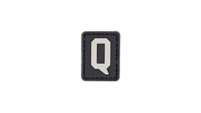 ZO PVC Velcro Patch "Letter Q"
