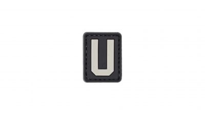 ZO PVC Velcro Patch "Letter U"