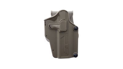 Amomax Rigid Polymer Universal Holster (Dark Earth)