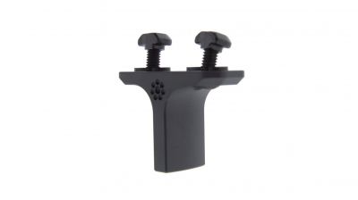 ZO Mini CNC Aluminium Finger Stop for KeyMod & M-LOK (Black)