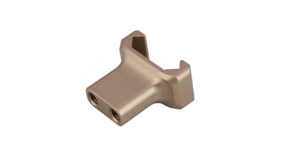 ZO CNC Aluminium Finger Stop for RIS (Dark Earth)