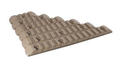ZO Polymer Rail Set for KeyMod & M-LOK (Tan)
