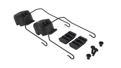 ZO Z3AD FAST Helmet Bracket for SORDIN Headsets (Black)