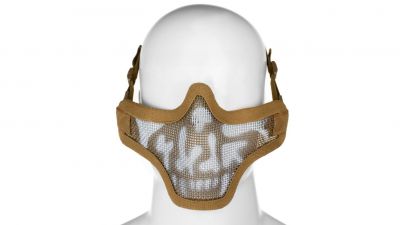 ZO Skull SteelX Mesh Mask (Dark Earth)