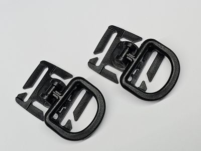 ZO Tactical D-Ring Set of 2 (Black)