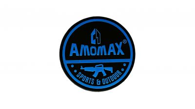 Amomax PVC Patch (Black & Blue)