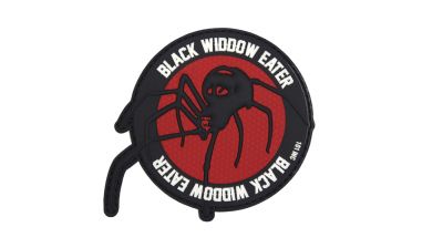 101 Inc PVC Velcro Patch "Black Widow"