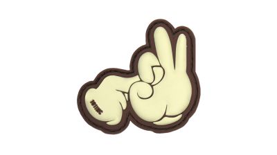 101 Inc PVC Velcro Patch "Glove Fingers"