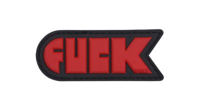 101 Inc PVC Velcro Patch "F**k"