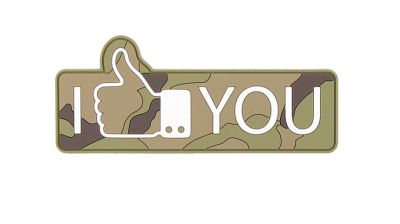 101 Inc PVC Velcro "I Like You" (Woodland)