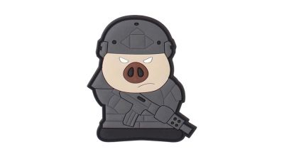 101 Inc PVC Velcro Patch "Tactical Pig"