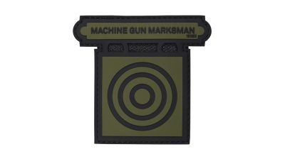 101 Inc PVC Velcro "Machine Gun Marksman" (Green)