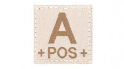 Clawgear Blood Group Patch A+