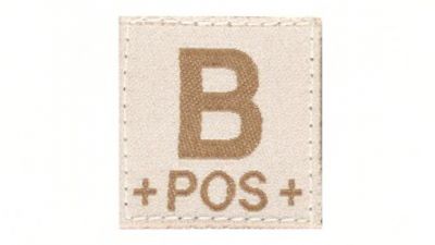 Clawgear Blood Group Patch B+