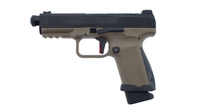 Armorer Works/Cybergun GBB CANIK TP9 Elite Combat (Black & Tan)