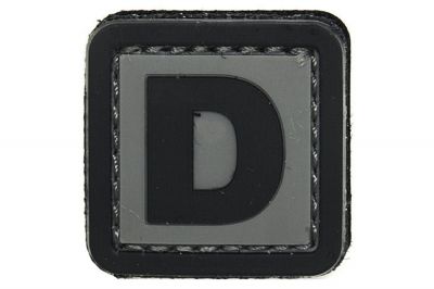 101 Inc PVC Velcro Patch "D"