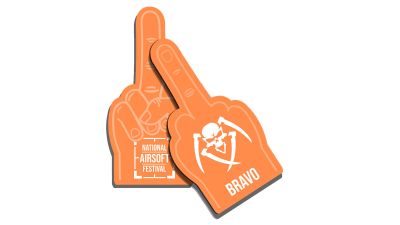 National Airsoft Festival Foam Finger - BRAVO