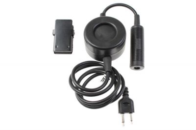 Element Tactical PTT Adaptor for Bowman Headset fits iCom Double Pin