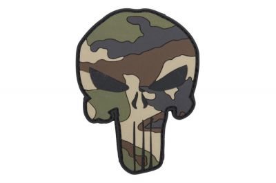 101 Inc PVC Velcro Patch "Punisher" (Camo)