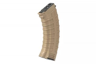 CYMA AEG Mag for AK 500rds Ridged (Tan)