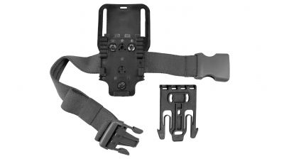 Kydex Customs Mid Ride Mount Combo (Black)