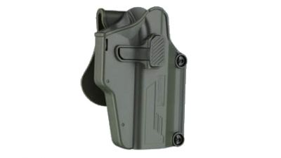 Amomax Rigid Polymer Universal Holster (Olive)