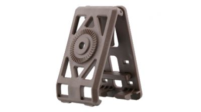 Amomax Belt Clip for Rigid Polymer Holster (Dark Earth)