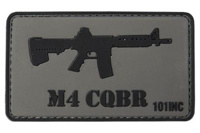 101 Inc PVC Velcro Patch "M4 CQBR"