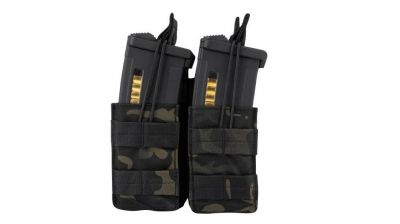 Viper MOLLE Quick Release Stacked Double Mag Pouch (Black MultiCam)