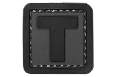 101 Inc PVC Velcro Patch "T"