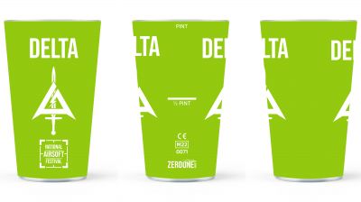 Collectible Reusable Pint Tumbler - DELTA