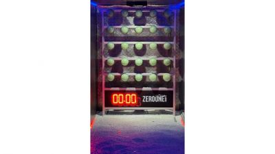 Ex-Showroom G&G MET 5x5 Target System with Timer FULL PACKAGE