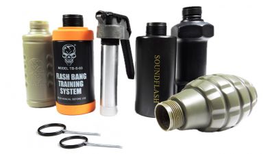 APS Thunder Grenade CO2 Starter Kit - Mixed Set of 5