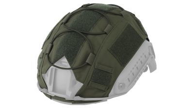 ZO FAST Helmet Cover with Elastic (Ranger Green)