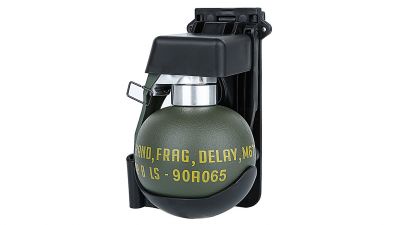 ZO Dummy M67 Grenade with MOLLE Holster (Black)